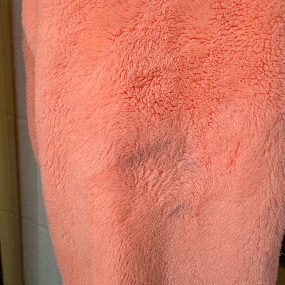 FreePeople Cozy Coral Fleece Jacket sz Med - Picture 4 of 5